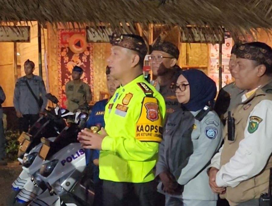 Jasa Raharja Kanwil Utama Jawa Barat Laksanakan Pengamanan H-7 Lebaran di Posyanter Nagreg