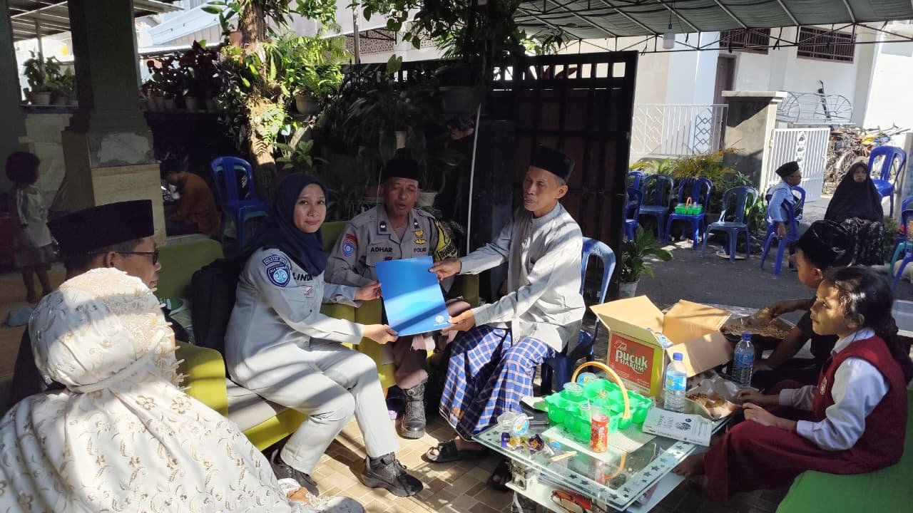 Negara Hadir di Saat Duka, Jasa Raharja Jemput Bola Berikan Santunan