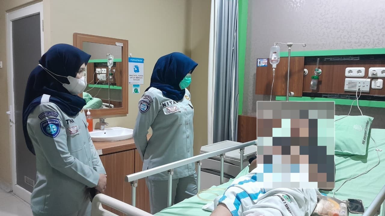 Jasa Raharja Cabang Semarang Lakukan Kunjungan Korban Laka Lantas di RS Banyumanik 2, Pastikan Jaminan dan Percepatan Pelayanan