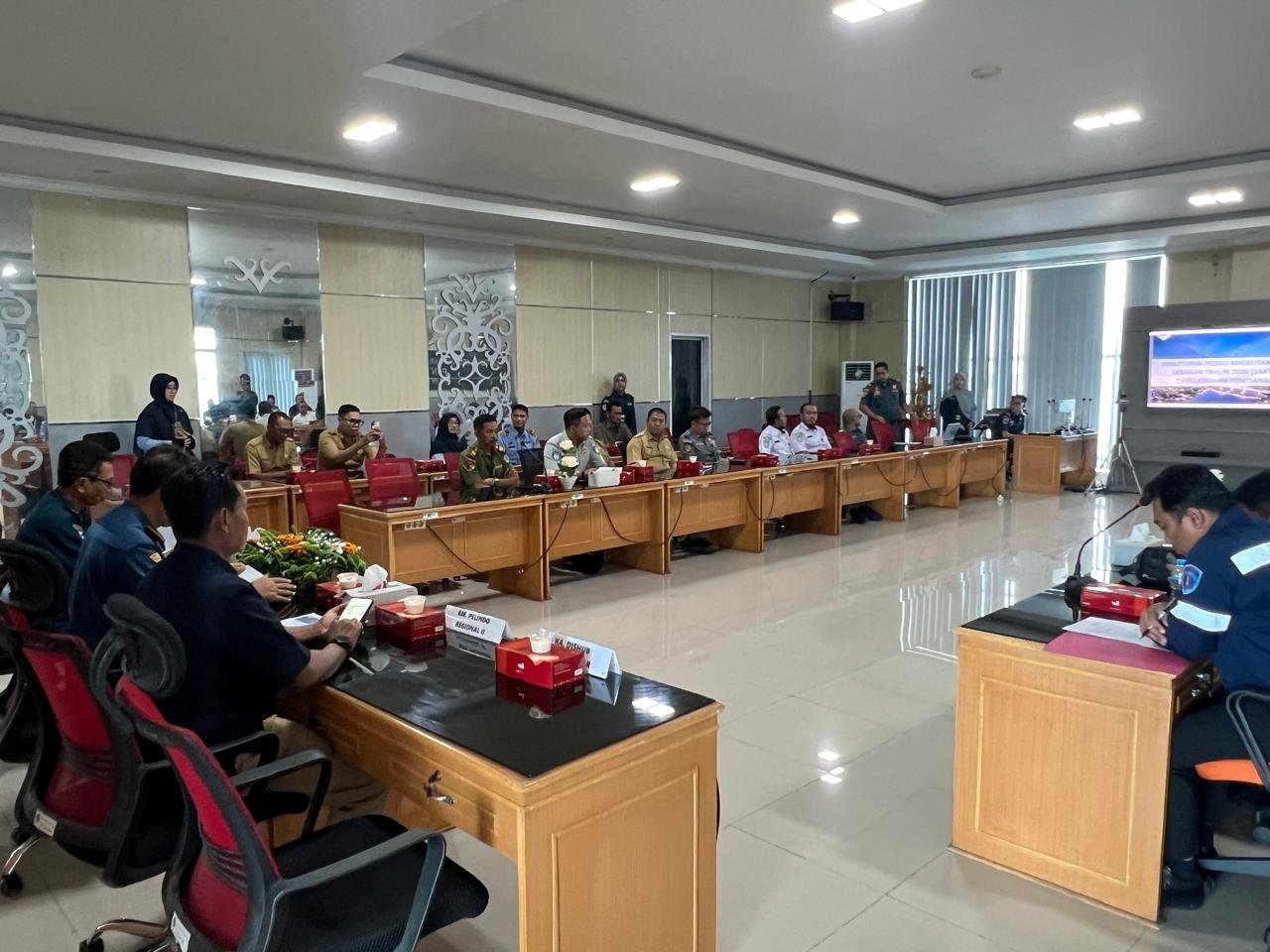 Jasa Raharja Kalimantan Barat Hadiri Rapat Penutupan Posko Angkutan Laut Lebaran 2026