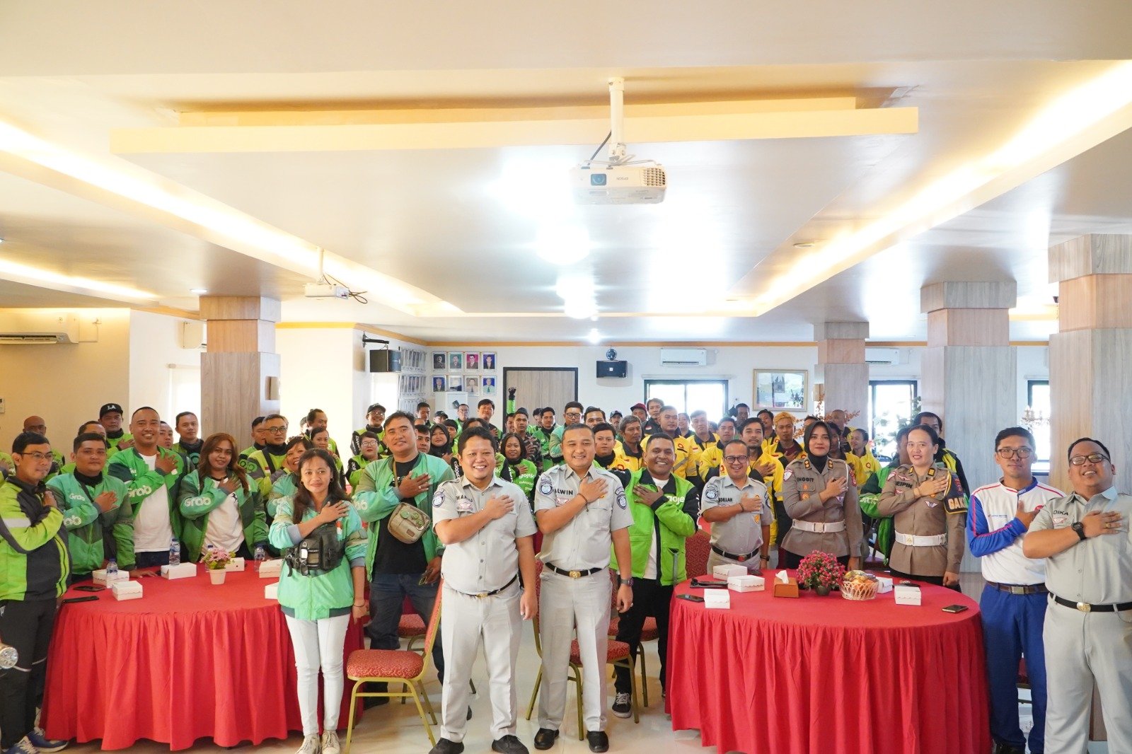 Jasa Raharja Bali Gandeng Pengemudi Ojek Online Percepat Pelaporan Kecelakaan Melalui Fitur Lapor Laka