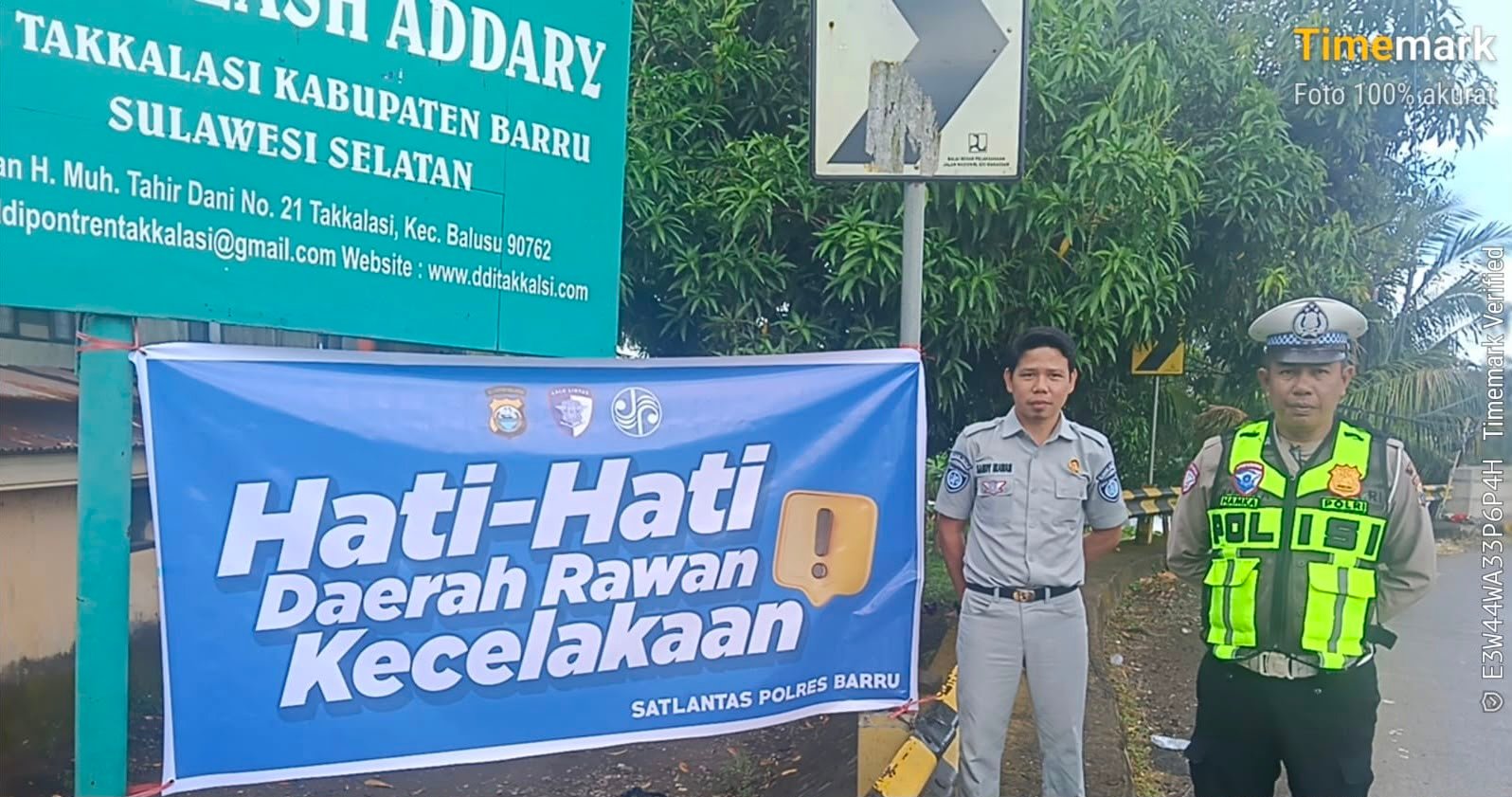 Kolaborasi PT Jasa Raharja Samsat Barru dan Unit Laka Polres Barru Perkuat Budaya Tertib Berlalu Lintas Melalui Aksi Preventif di Lapangan