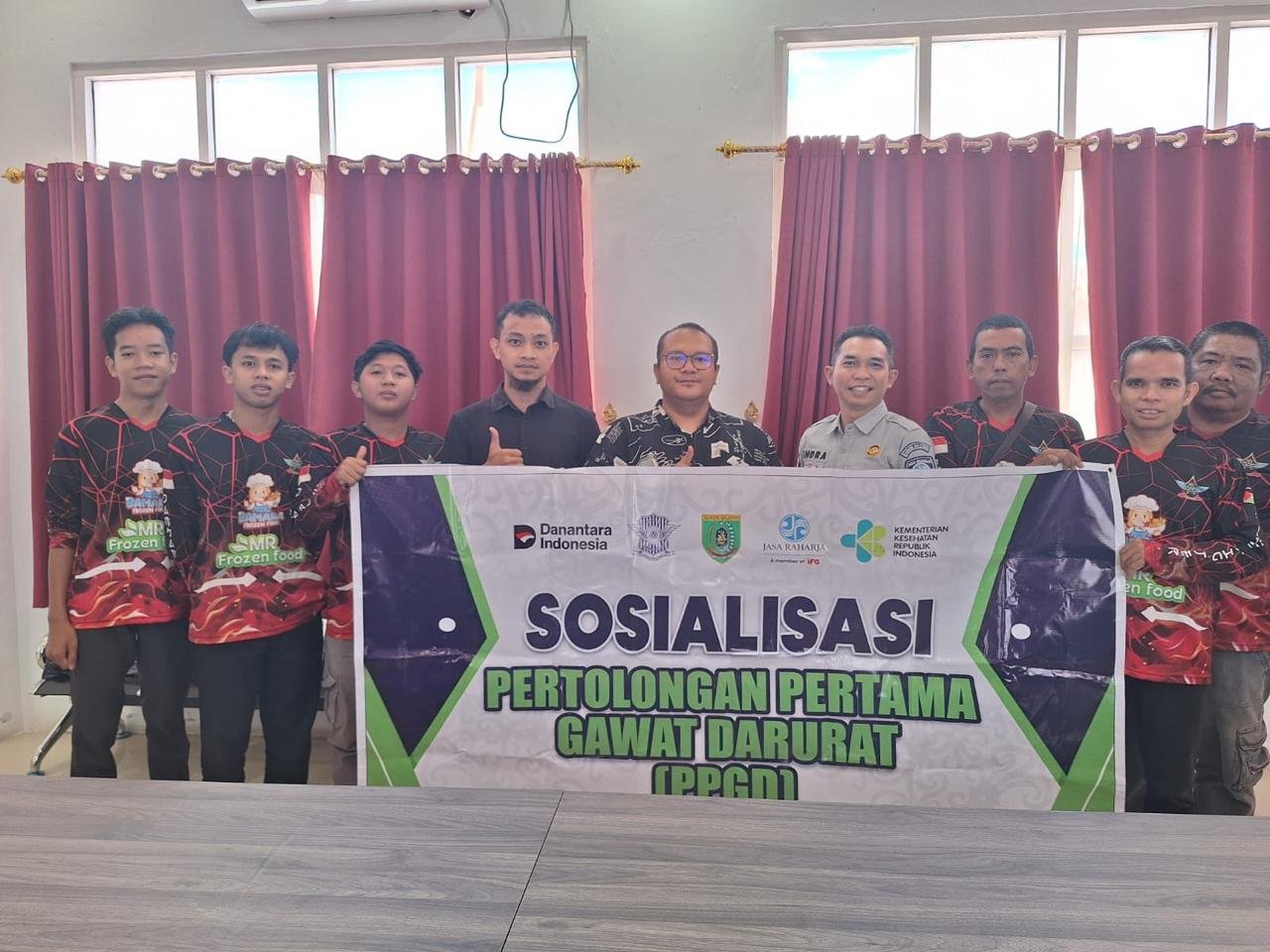 Jasa Raharja Kalteng dan RSUD Jaraga Sasameh Tingkatkan Kesiapsiagaan Relawan Damkar melalui Pelatihan PPGD