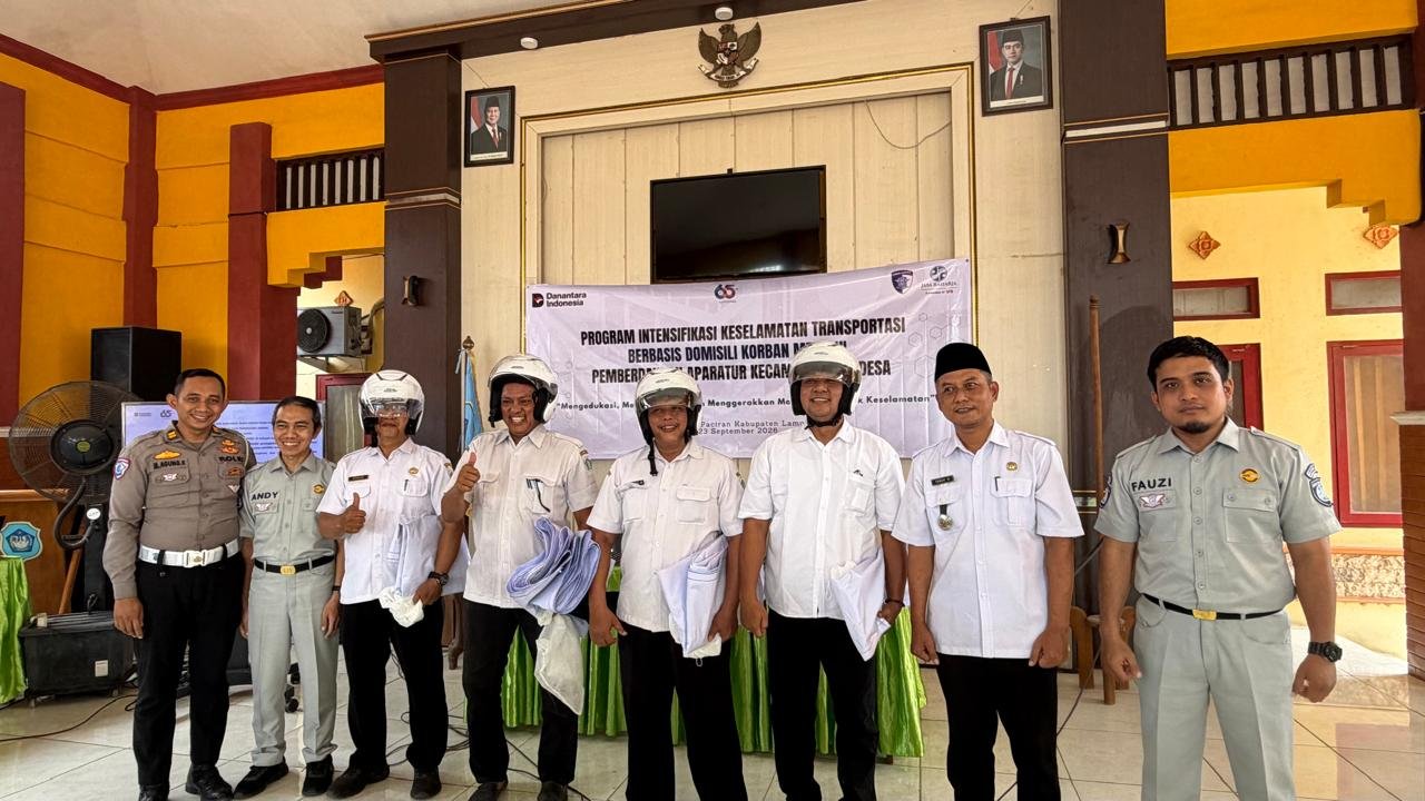 Jasa Raharja Dorong Aparatur Kecamatan Paciran Jadi Penggerak Keselamatan Lalu Lintas